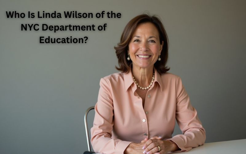 Linda Wilson speaking at NYC Department of Education event